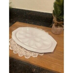Pfaltzgraff heritage white egg platter